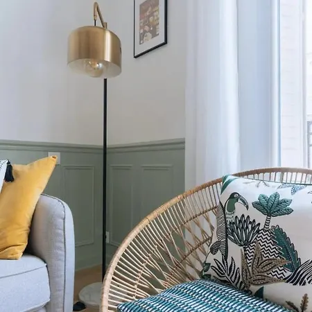 Daire Stylish & Modern 1bd For 4 In Paris